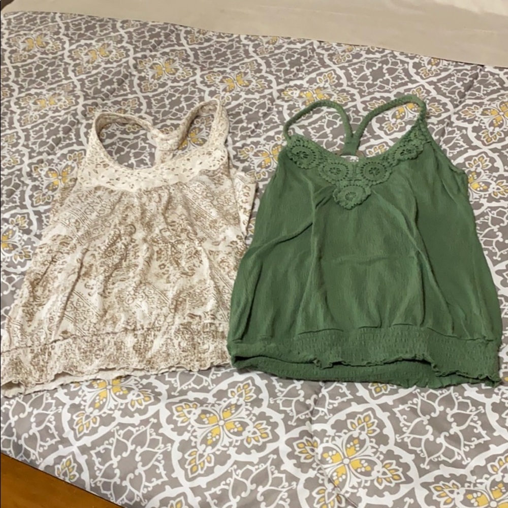 Tank tops.